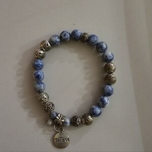Bracelet With Believe Charm
